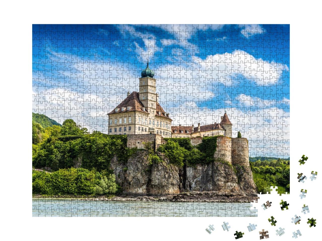 Puzzle de 1000 pièces « Château de Schonbühl, Danube, Basse-Autriche »