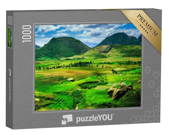 Puzzle de 1000 pièces « Paysage à Madagascar, Afrique »