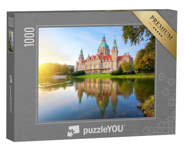 Puzzle de 1000 pièces « Hannover, Allemagne, Neues Rathaus »