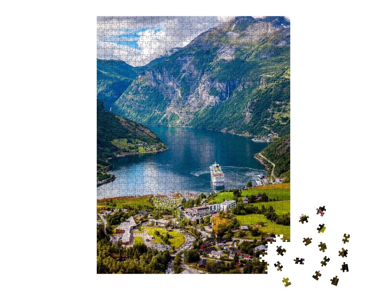 Puzzle de 1000 pièces « Geirangerfjord »