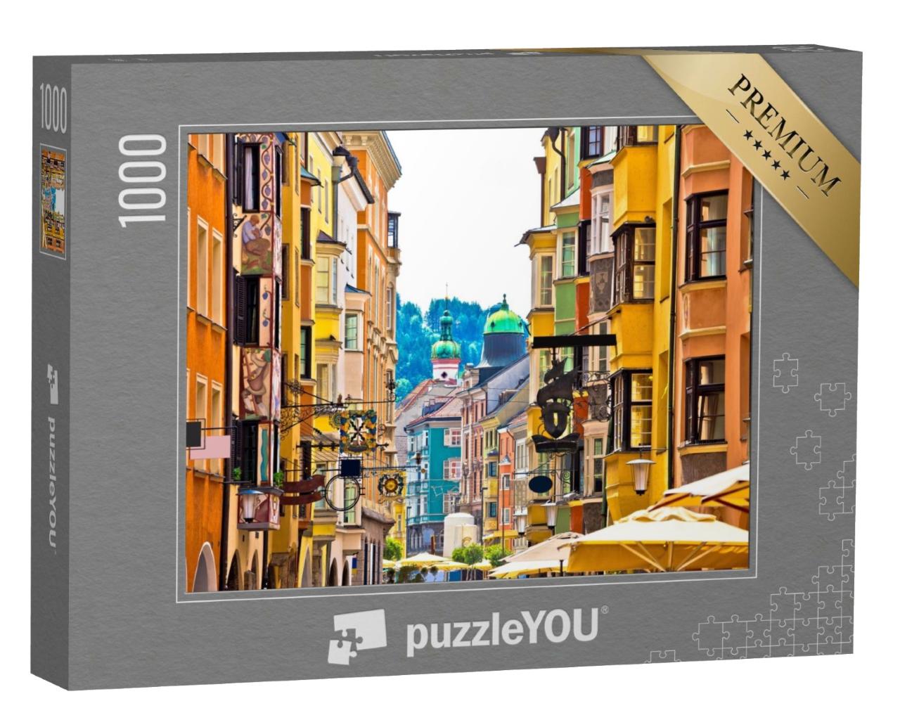 Puzzle de 1000 pièces « Vieille ville d'Innsbruck au Tyrol, Autriche »
