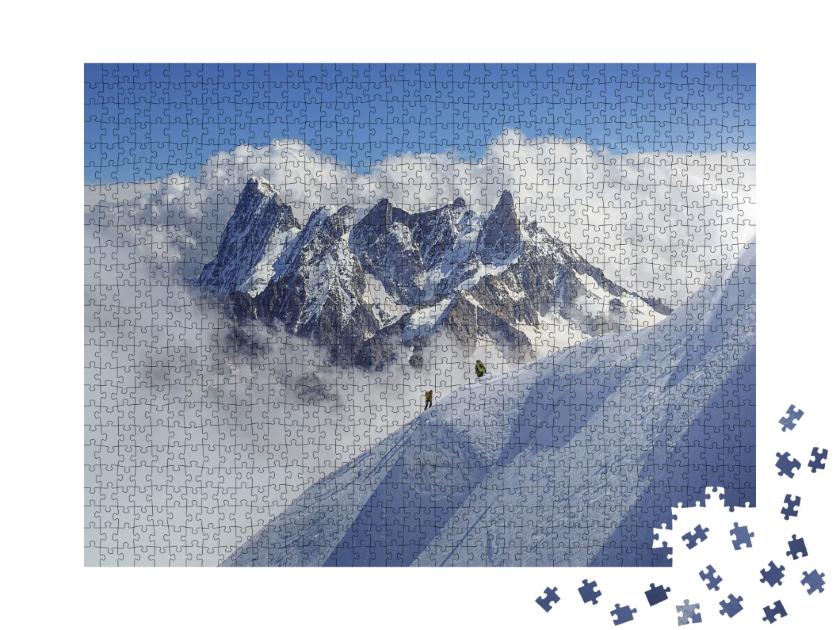 Puzzle de 1000 pièces « Mont Blanc »