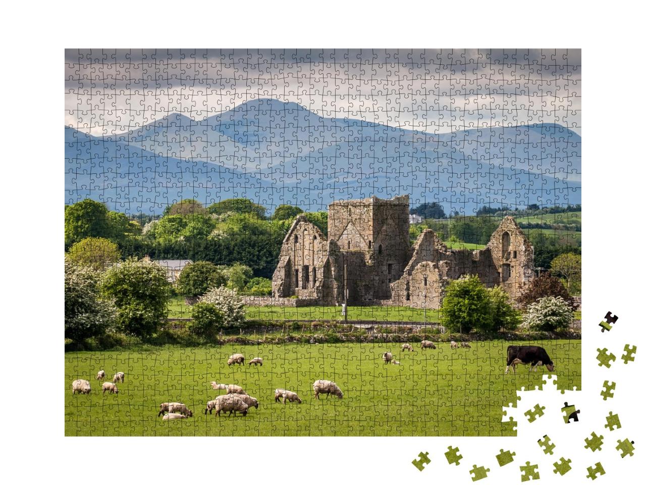 Puzzle de 1000 pièces « Paysage irlandais idyllique »