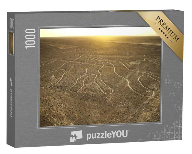 Puzzle de 1000 pièces « Lignes de Nazca vues depuis la tour d'observation, Pérou »