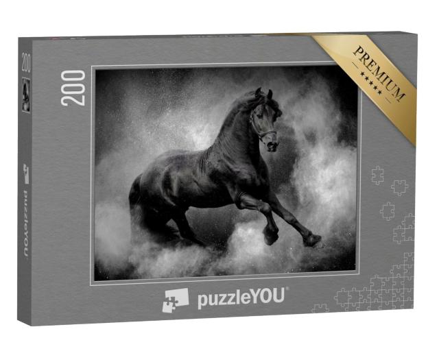 Puzzle de 200 pièces « Le rêve d'un cheval fort »