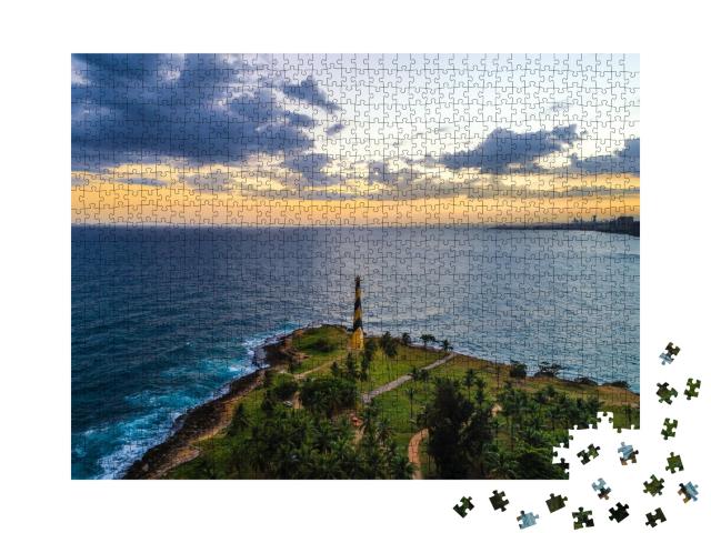 Puzzle de 1000 pièces « Phare de Saint-Domingue »