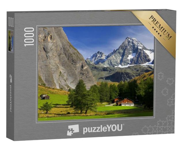 Puzzle de 1000 pièces « Sommet du Grossglockner (3798m), Parc national Hohe Tauern, Alpes autrichiennes, Autriche »