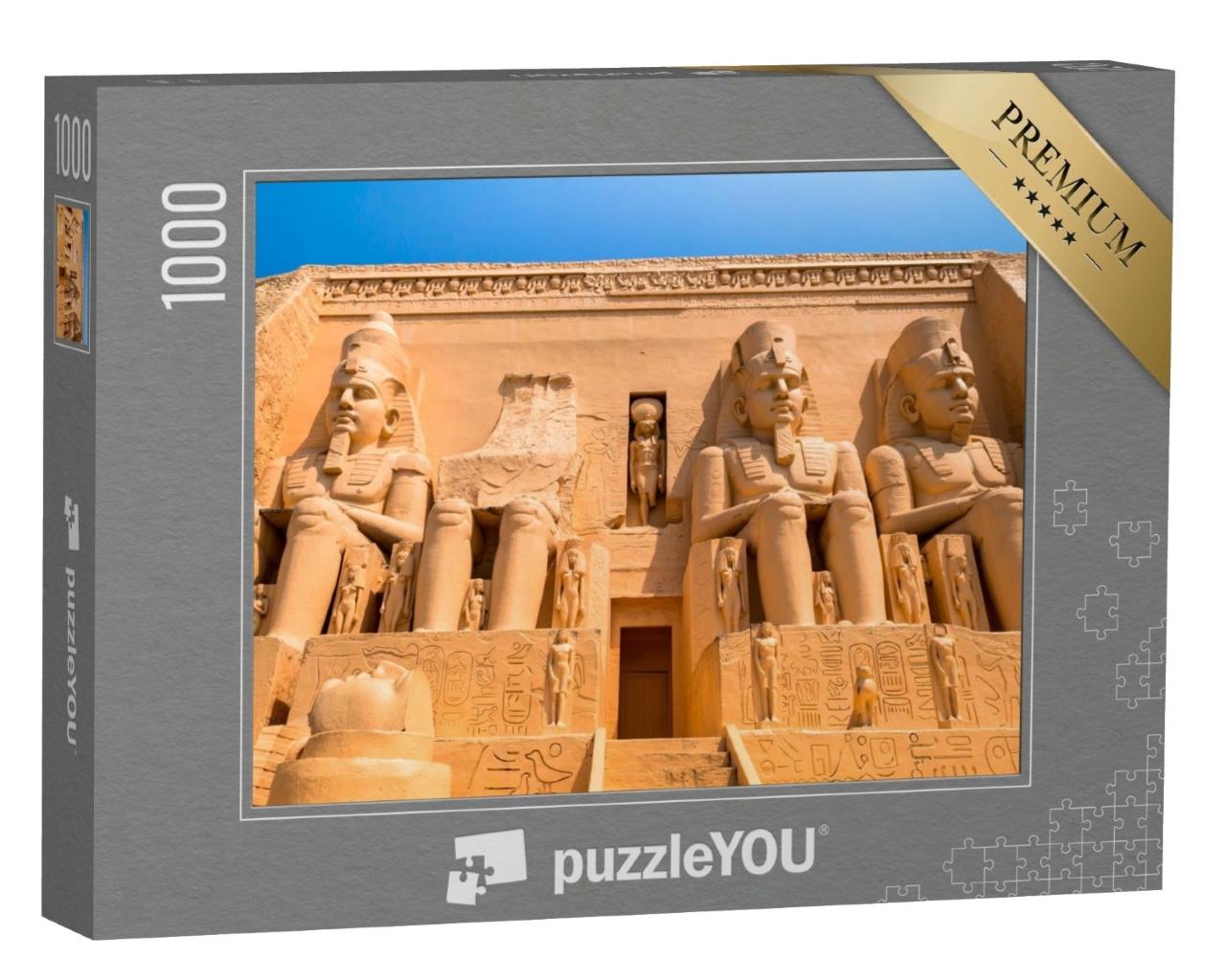 Puzzle de 1000 pièces « Abu Simbel, Égypte ancienne »