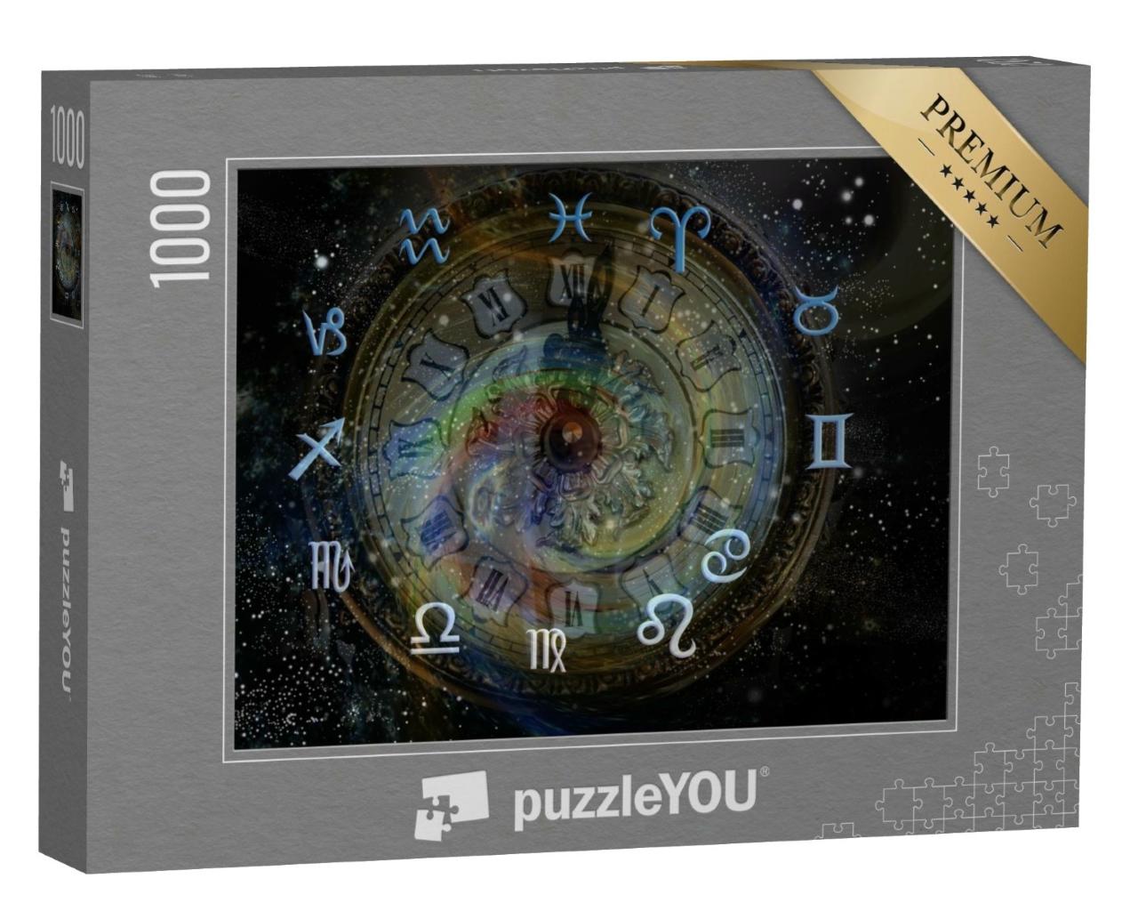 Puzzle de 1000 pièces « Astrologie, douze signes du zodiaque »