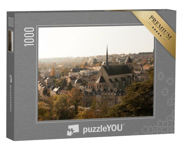 Puzzle de 1000 pièces « Vue de la ville de Poitiers »