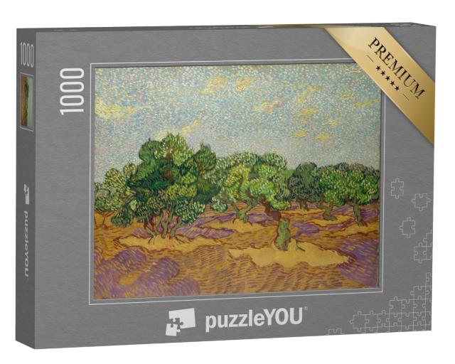 Puzzle de 1000 pièces « Vincent van Gogh - Oliviers »