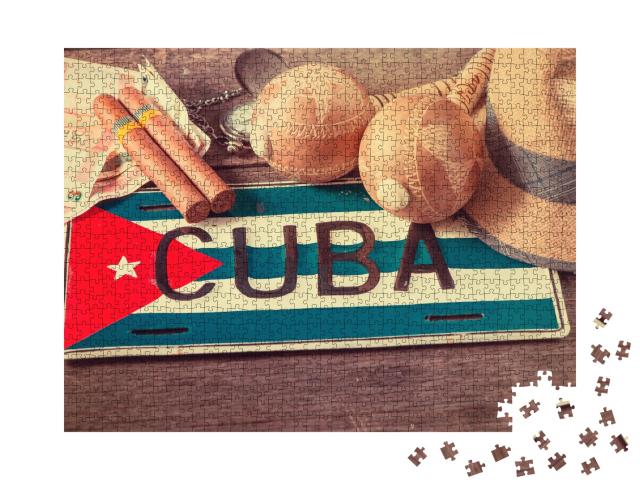 Puzzle de 1000 pièces « Impressions de Cuba »