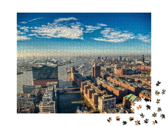 Puzzle de 1000 pièces « Elbphilharmonie, Hambourg »