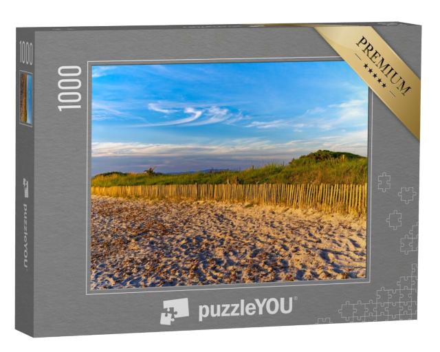 Puzzle de 1000 pièces « sur la plage de la presqu'île de Giens, Hyères, France. »