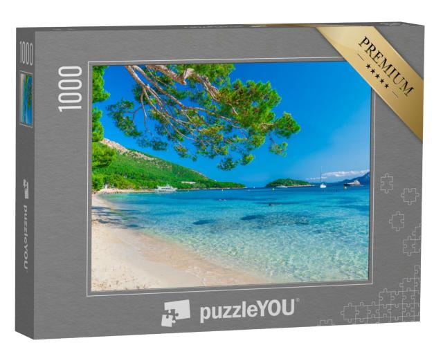 Puzzle de 1000 pièces « Playa de Formentor, Palma de Majorque, Espagne »