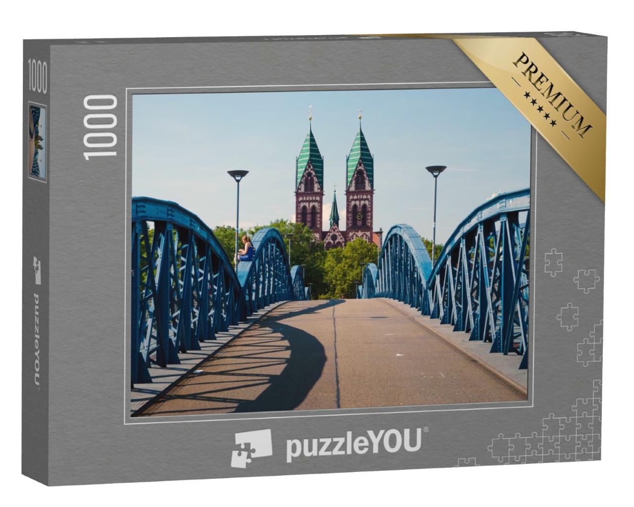 Puzzle de 1000 pièces « Église du Sacré-Cœur, Fribourg, Allemagne »