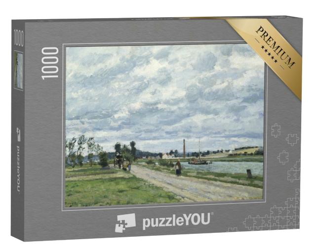 Puzzle de 1000 pièces « Camille Pissarro - Les bords de l'Oise à Pontoise »
