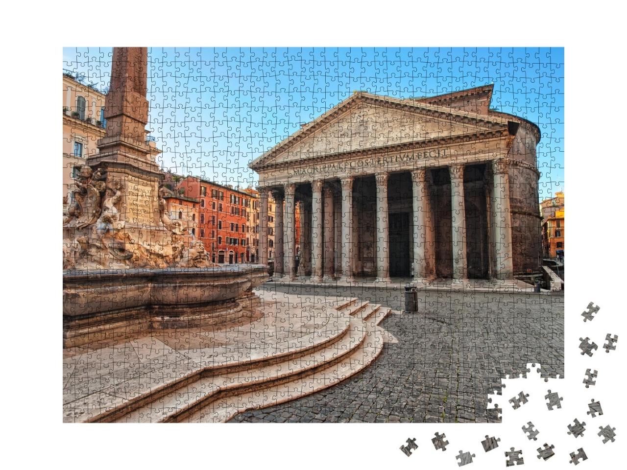 Puzzle de 1000 pièces « Panthéon, Rome, Italie »