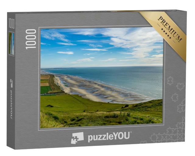 Puzzle de 1000 pièces « Une photo prise sur la côte française, sur la Côte d'Opale. »