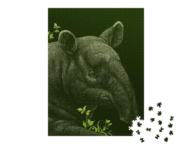 Puzzle de 1000 pièces « Tapir »