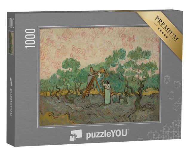 Puzzle de 1000 pièces « Vincent van Gogh - Femmes cueillant des olives »