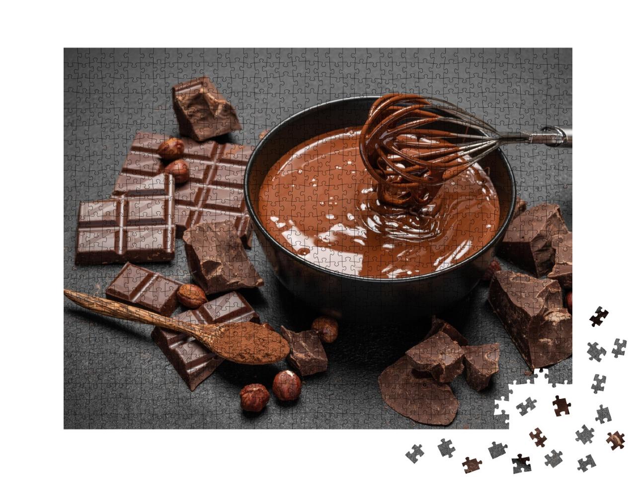 Puzzle de 1000 pièces « Chocolat fondu »