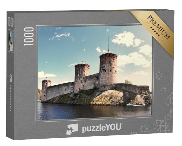Puzzle de 1000 pièces « Ancien château médiéval de Savonlinna »