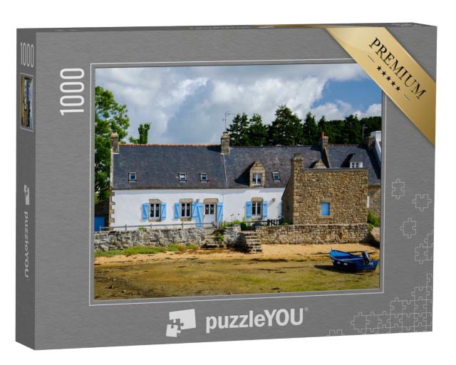 Puzzle de 1000 pièces « Maisons côtières françaises de la région Bretagne »