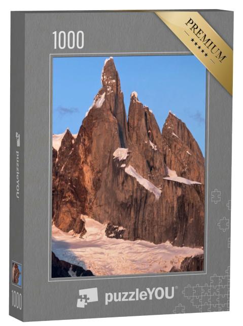 Puzzle de 1000 pièces « Sommet du Cerro Torre, Parc national Los Glaciares, Argentine, Amérique du Sud »