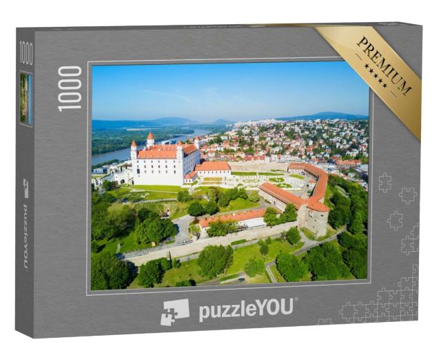Puzzle de 1000 pièces « Château de Bratislava dans la capitale slovaque du même nom »