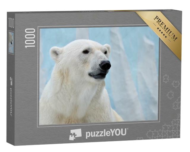 Puzzle de 1000 pièces « Portrait d'un ours polaire »