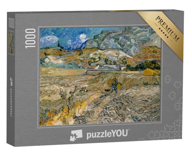 Puzzle de 1000 pièces « Vincent van Gogh - Paysage à Saint-Rémy »