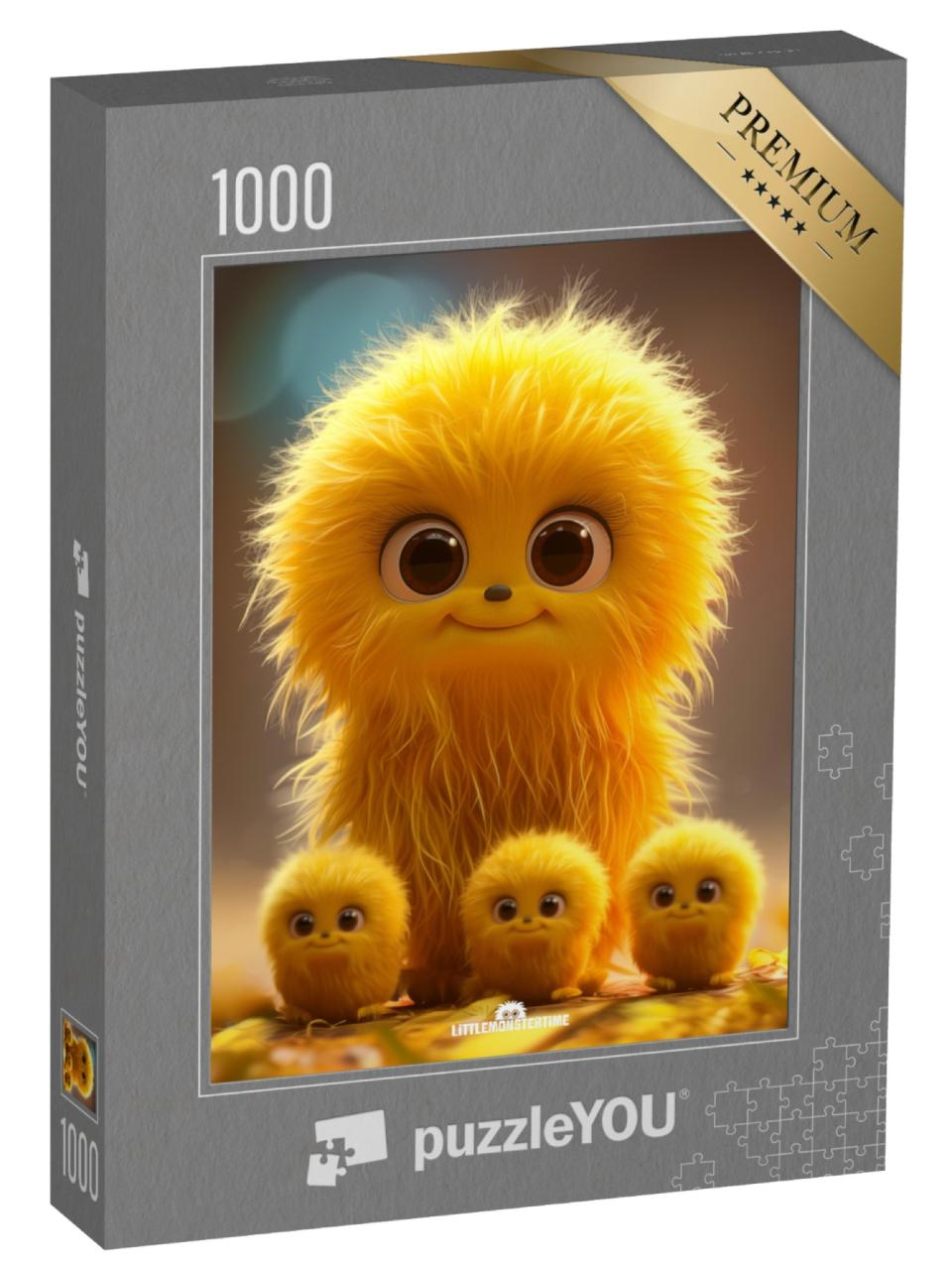 Puzzle de 1000 pièces « LITTLEMONSTERTIME: Sunny »