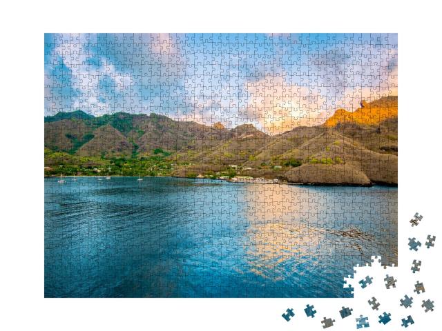 Puzzle de 1000 pièces « Nuku Hiva, Polynésie française »