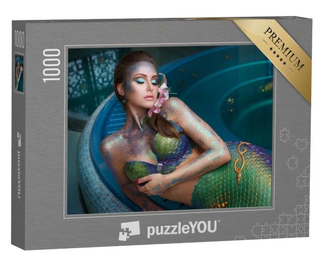 Puzzle de 1000 pièces « Femme au style sirène »