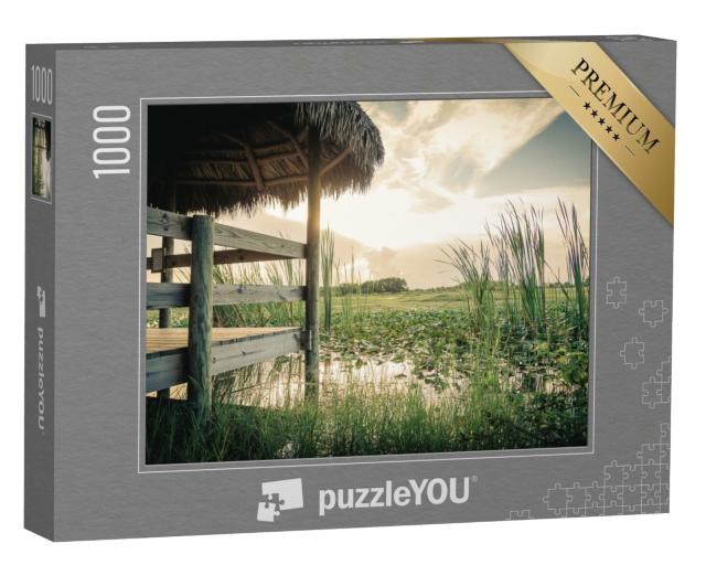 Puzzle de 1000 pièces « Parc national des Everglades, Louisiane, États-Unis »