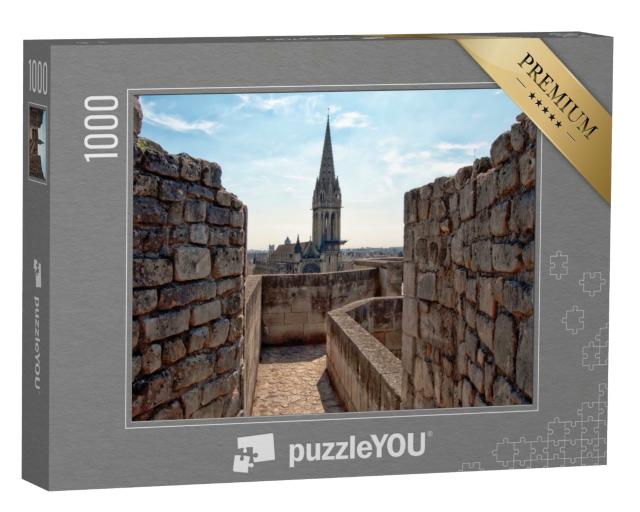Puzzle de 1000 pièces « France Caen Vue de la ville du château »