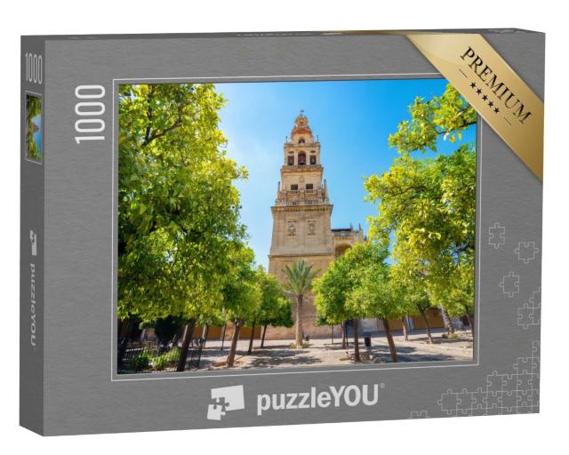 Puzzle de 1000 pièces « Clocher de la mosquée Mezquita à Cordoue, Andalousie »