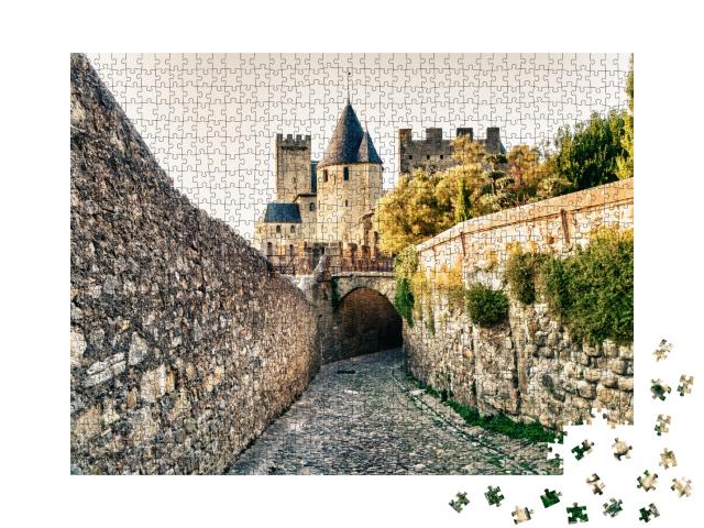 Puzzle de 1000 pièces « Carcassonne en France »