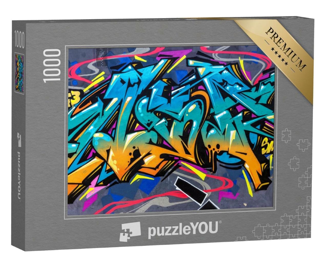 Puzzle de 1000 pièces « Graffiti-Art Art de rue »