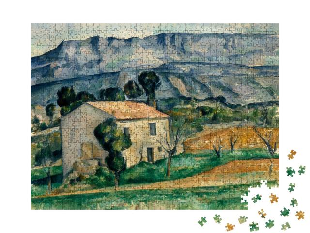Puzzle de 1000 pièces « Paul Cézanne - Maison en Provence »