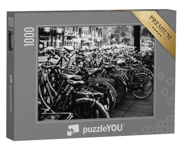 Puzzle de 1000 pièces « Vélos à Amsterdam »