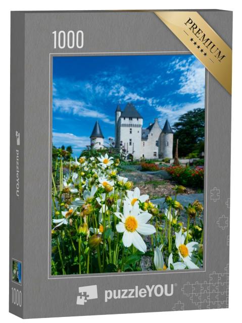 Puzzle de 1000 pièces « Château de Rivau dans le village de Lémeré, vallée de la Loire, France »