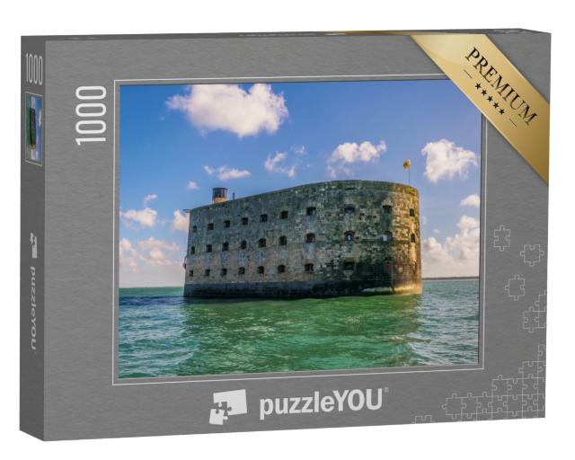 Puzzle de 1000 pièces « Fort Boyard près de La Rochelle, France »