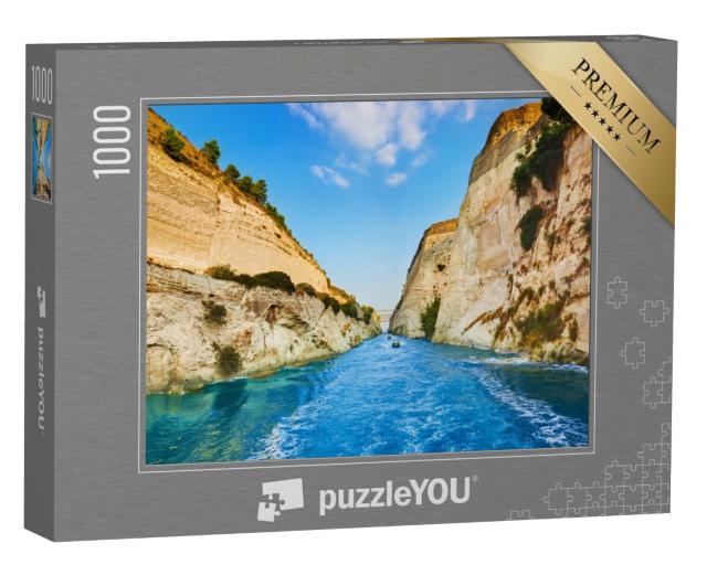 Puzzle de 1000 pièces « Canal de Corinthe, Grèce »
