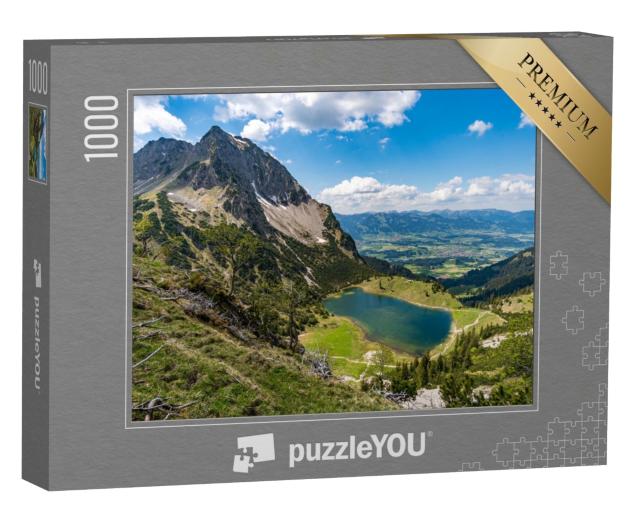 Puzzle de 1000 pièces « Passage d'Entschenkopf avec vue panoramique fantastique »