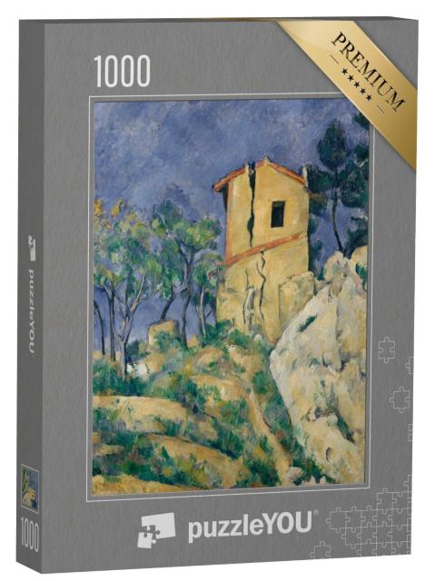 Puzzle de 1000 pièces « Paul Cézanne - La maison aux murs fissurés »