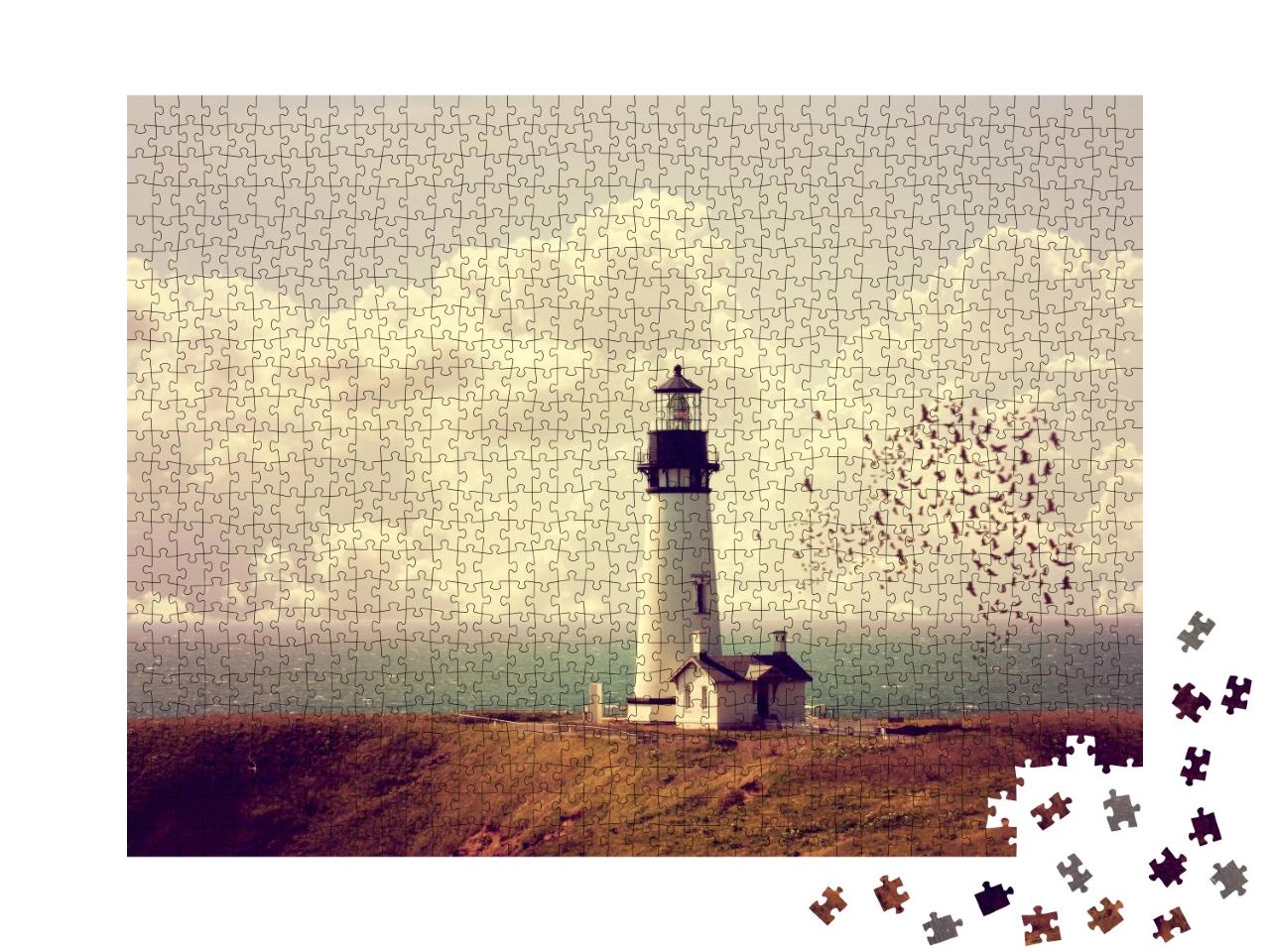 Puzzle de 1000 pièces « Le phare de la mer »