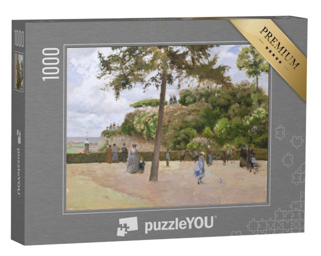 Puzzle de 1000 pièces « Camille Pissarro - Le jardin public de Pontoise »