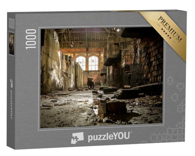 Puzzle de 1000 pièces « Ancienne usine abandonnée »